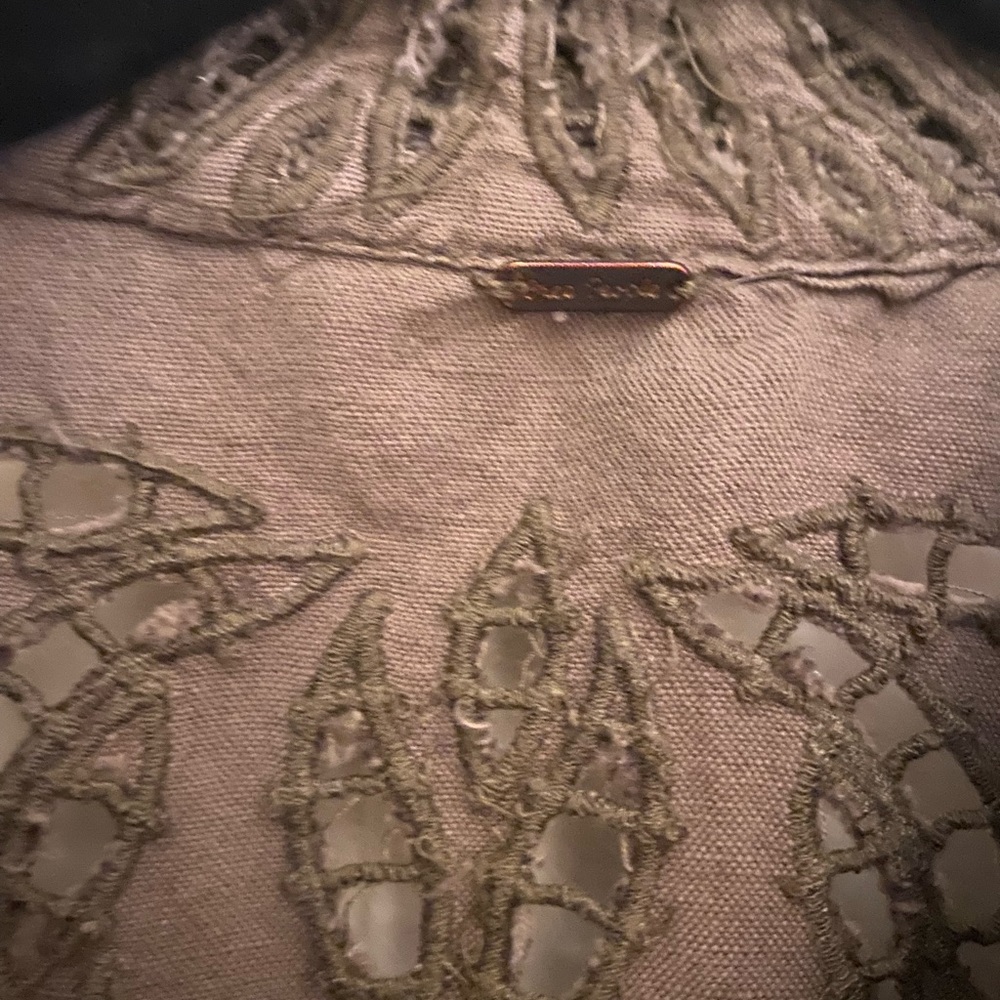 Free People Green Jacket - Picture 6 of 6